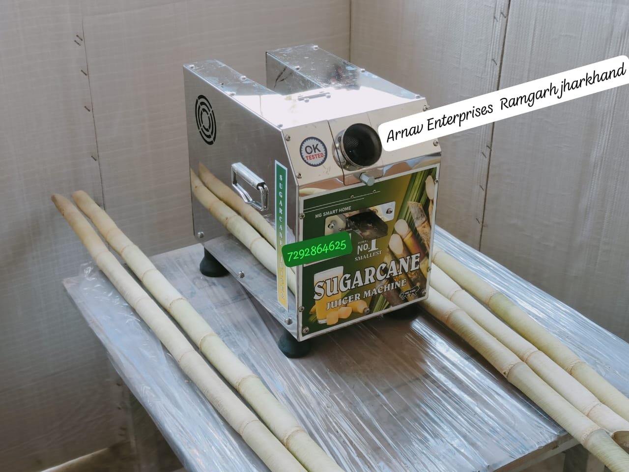 Sugarcane Juice Machine – Compact Tabletop