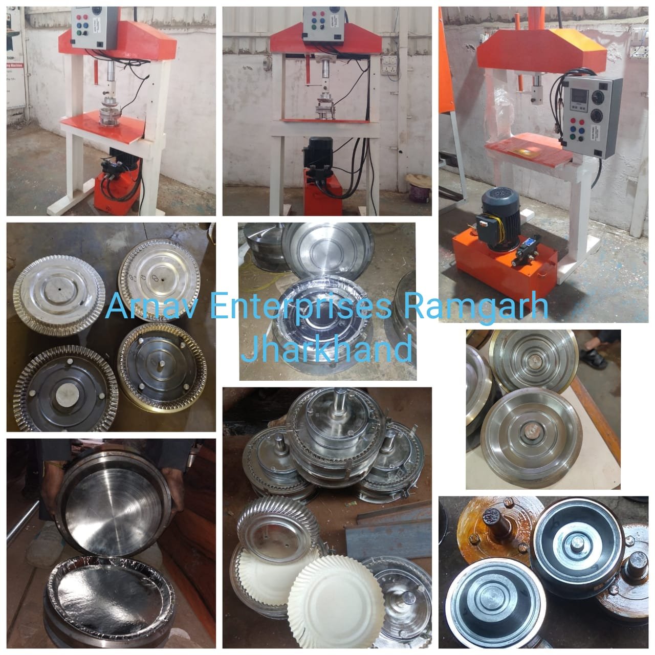 Hydraulic Paper Plate Machine